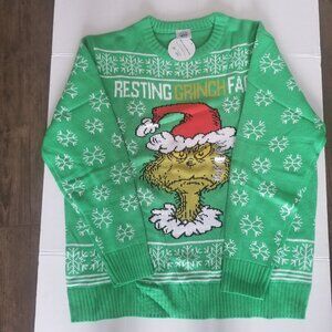Christmas Holiday Ugly Sweater - Dr. Seuss The Grinch